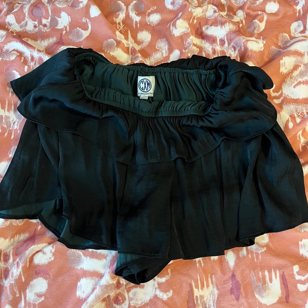 Urban Outfitters Frilly Silk Shorts